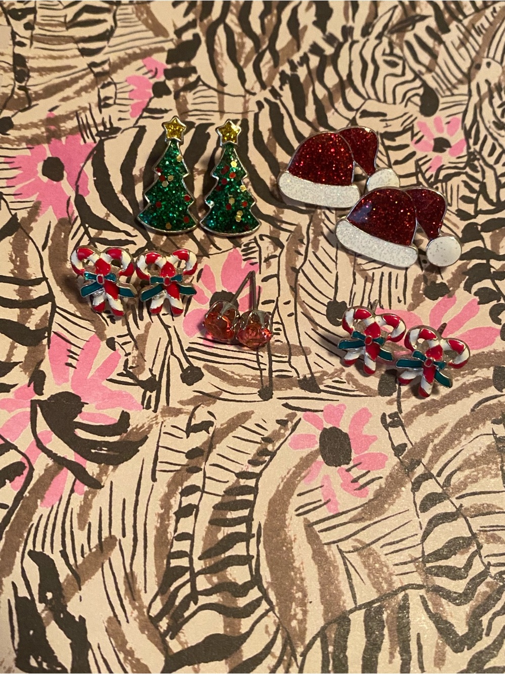 Bundle of 5 Christmas Earrings